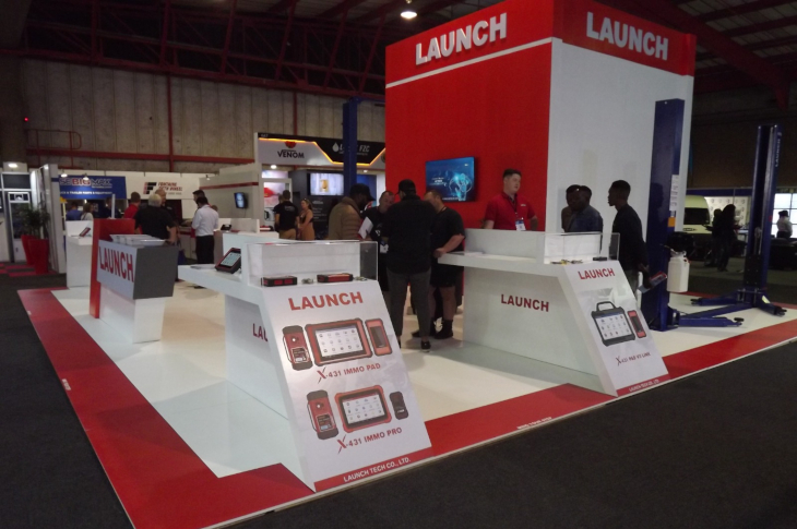 National Workshop Equipment exhibited Launch at Automechanika