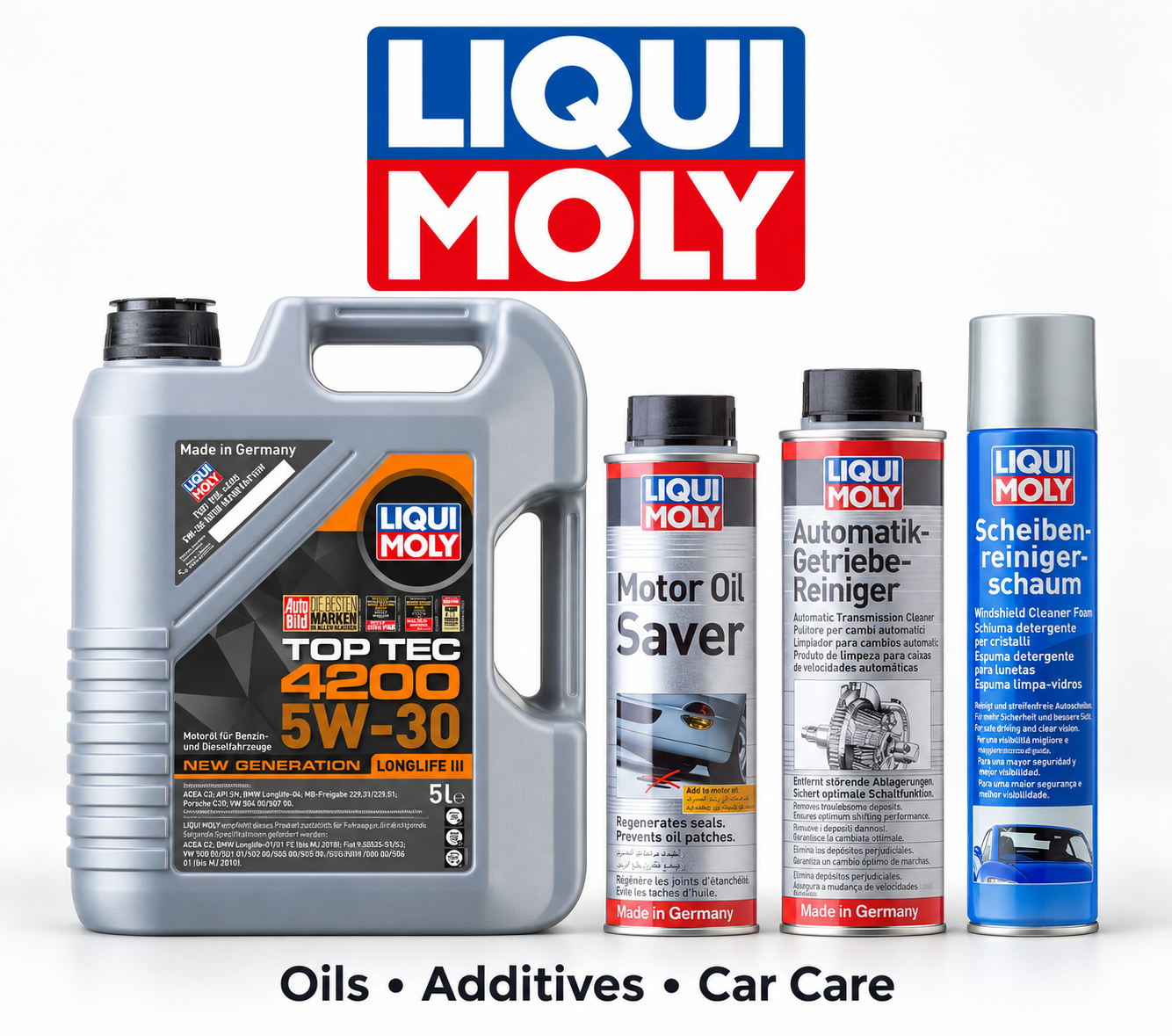 Liqui Moly automotive workshop products