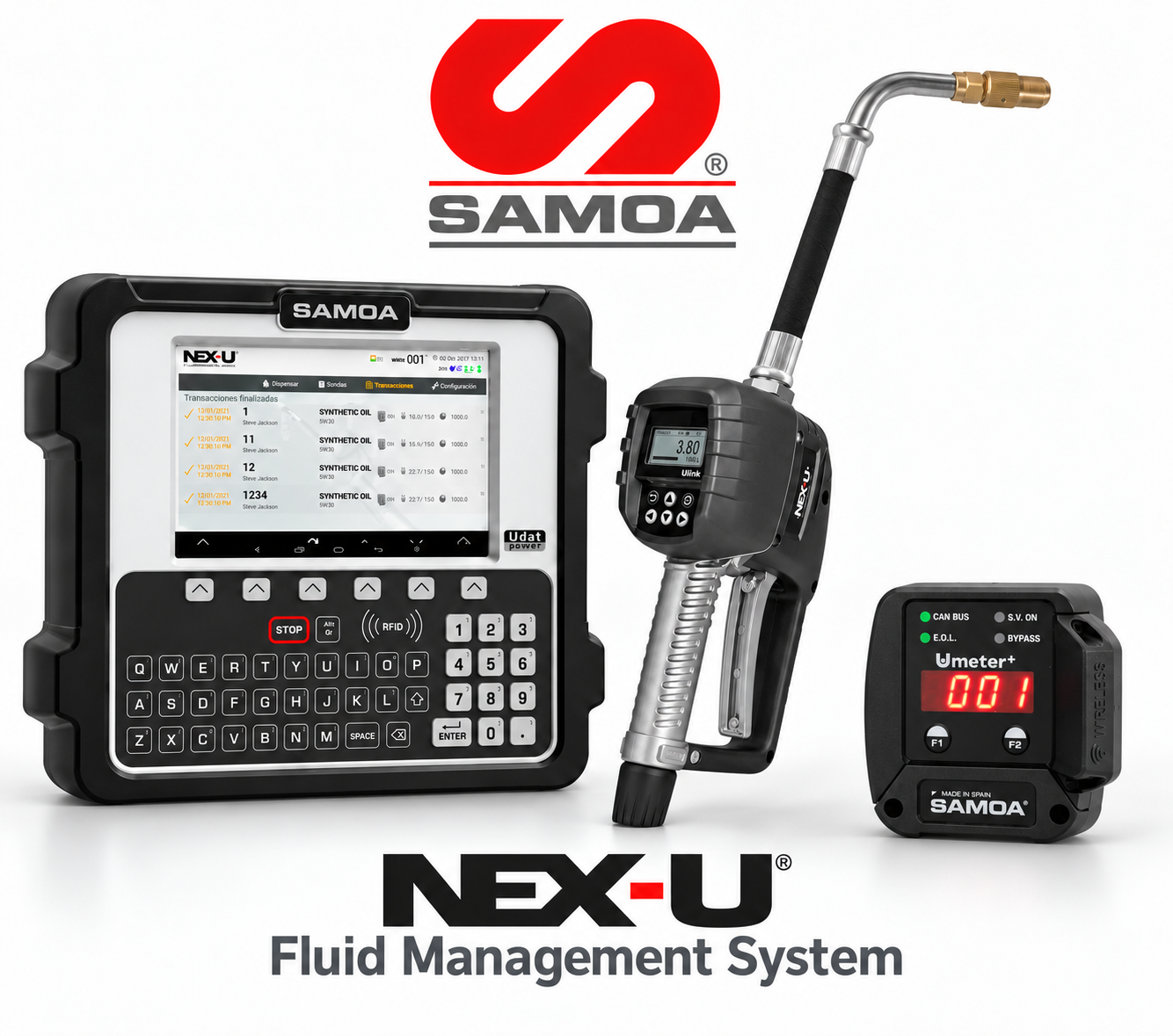 Samoa NexU Fluid Management system